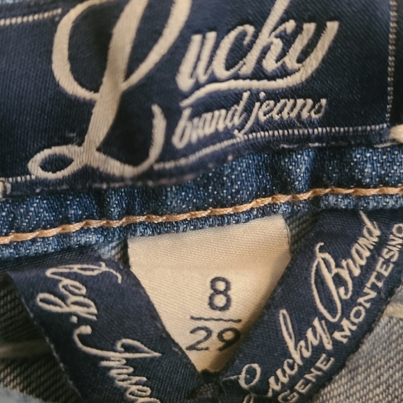 Lucky Brand Jeans Bootcut Size 8 Regular Faded - Picture 6 of 10